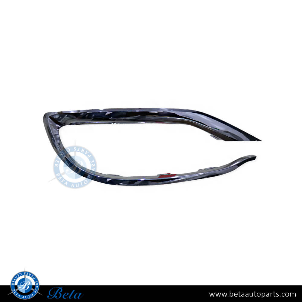 Left Side Fog Lamp Cover Chrome Moulding Maybach for Mercedes S-Class W222 2018-2020 models, Part Number 2228854500 Left Side Fog Lamp Cover Chrome Moulding Maybach for Mercedes S-Class W222 2018-2020 models, Part Number 2228854500